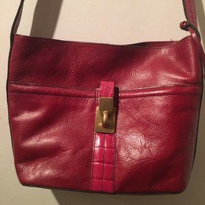 Magenta Crossbody Bag *Etienne Aigener*